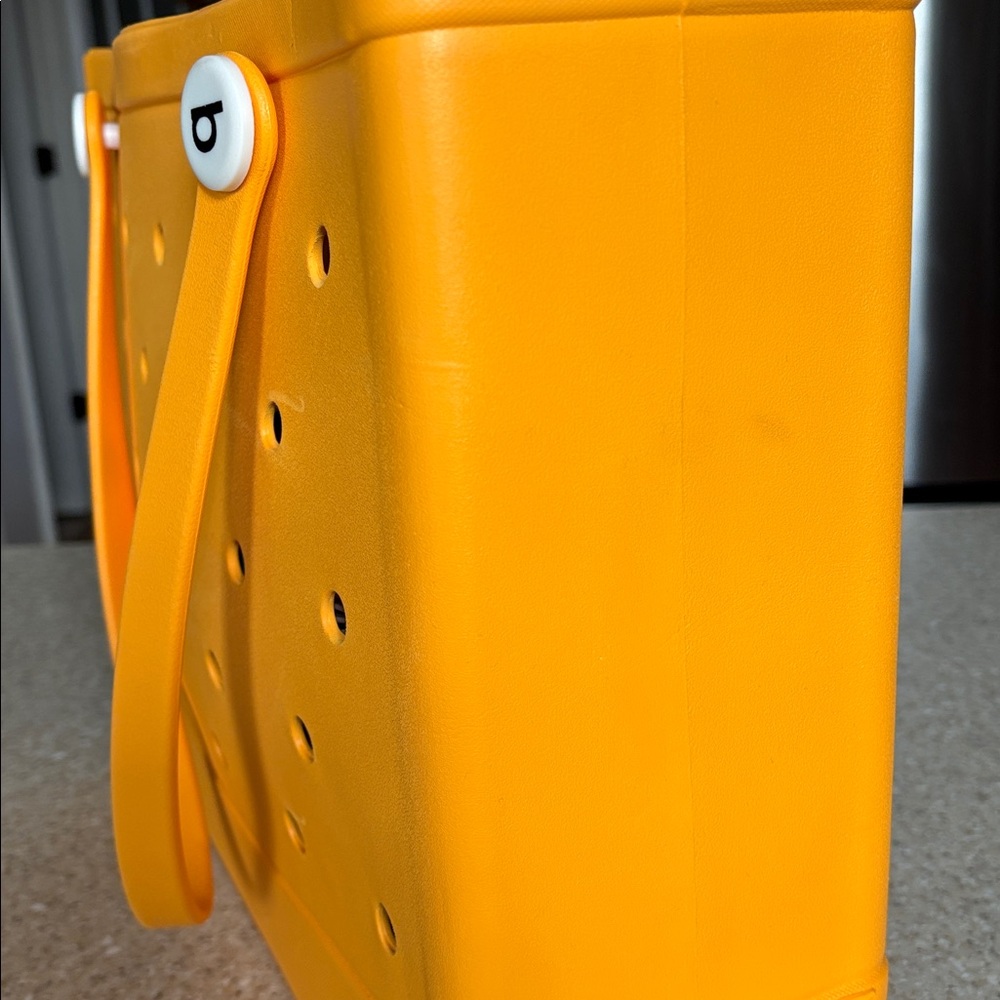 Bright Bogg Orange Perforated Tote Bag - Picture 2 of 3